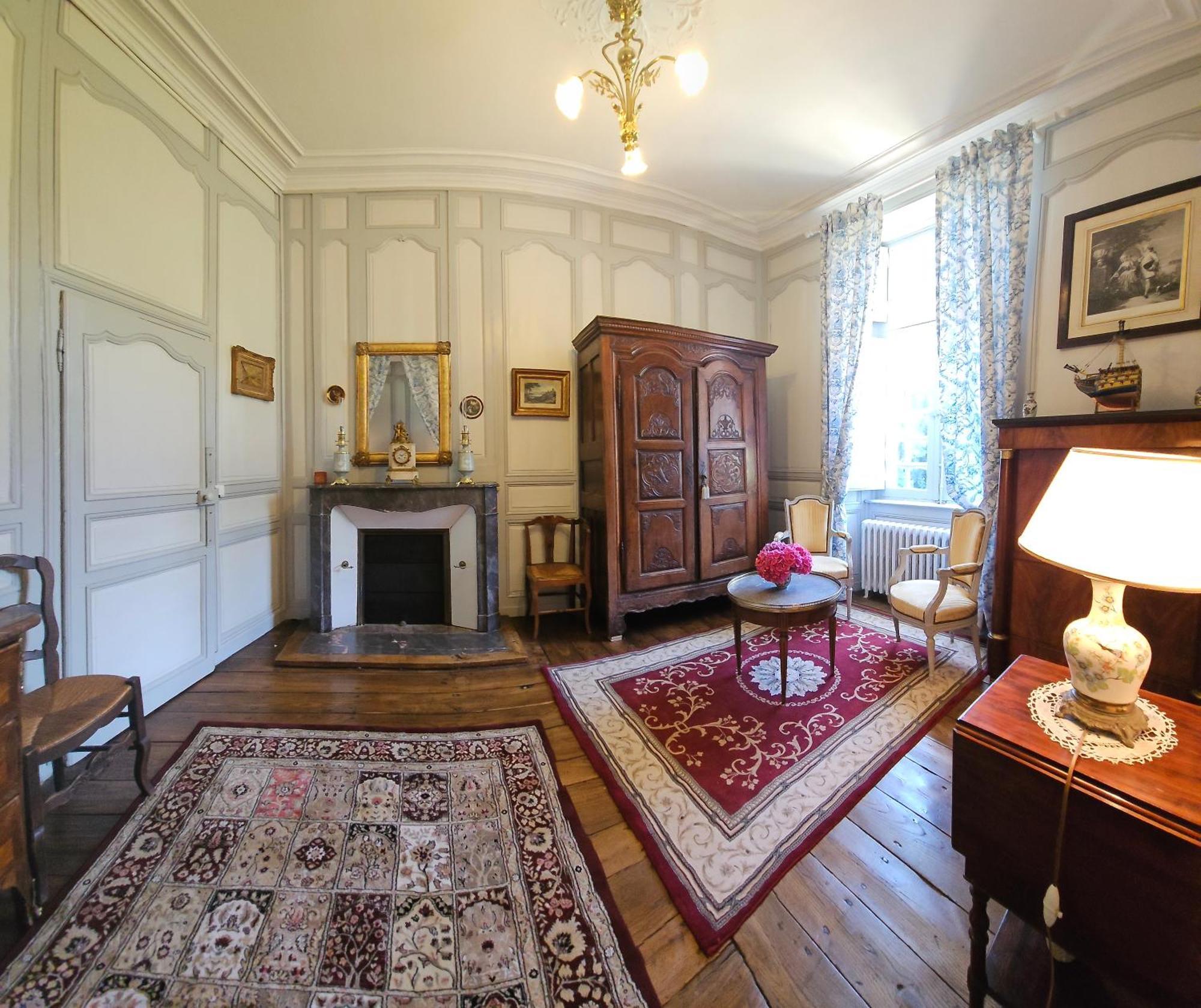 Chateau Du Bois-Riou Quévert Szoba fotó